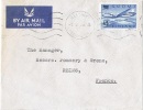 L-FIN6 - FINLANDE PA 7 Sur Lettre Petit Format Par Avion Pour Reims - Covers & Documents