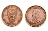 1/12 Shilling 1911 States Of Jersey. Georgius V°. Cuivre/ Copper. Belle Qualite - Jersey