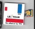 Pin´s  Sport  Cyclisme, LE  TOUR 1992? Pin's  Officiel  Du  Tour  1992 - Cyclisme