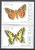 Poland 1991 - Butterflies - Mi 3343-44 - MNH (**) - Ongebruikt