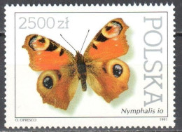 Poland 1991 - Butterflies - Mi 3344,46 - MNH (**) - Neufs