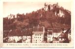 48. FERRETTE. LES DEUX RUINES AVEC L' HOTEL DE VILLE CONSTRUIT EN 1570. - Ferrette