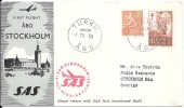 LE52 Lettre De Poste Aérienne De Finlande De 1959 Partie De Turku - Poste Aérienne