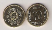 Yugoslavia 10 Dinara 1988. UNC KM#131  M#64.1 - Jugoslawien