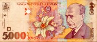 Romania 1998 / 5.000 Lei / Uzed - Romania