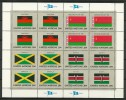 NATIONS UNIES  (New York )  - FEUILLET DRAPEAUX 1983  - Yvert 394-397 - NEUFS** - Andere & Zonder Classificatie