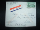 LETTRE PAR AVION Pour FRANCE TP STATUE DE LA LIBERTE 15c OBL.MEC. AUG 12 1948 TIFTON GA. - Poststempel