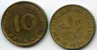 Allemagne Germany 10 Pfennig 1950 G J 383 KM 108 - 10 Pfennig