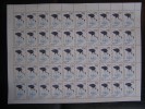 RUSSIA 1993 MNH (**)YVERT 6047 Kranich/crane/ La Grue.en Feuille Entière/50 Timbres - Full Sheets