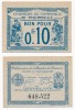 1914-1918 // C.D.C.// ALGERIE // PHILIPPEVILLE // 10 Centimes - Algérie