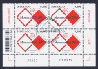 2013 MONACO "MONACOPHIL 2013" QUARTINA ANNULLO PRIMO GIORNO - Used Stamps