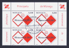 2013 MONACO "MONACOPHIL 2013" QUARTINA ANNULLO PRIMO GIORNO - Used Stamps