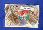 INDE 200 TIMBRES DIFFERENTS OBLITERES - Lots & Serien