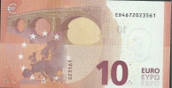 FRANCE  10 EURO  EB E008 E5   DRAGHI  UNC - 10 Euro