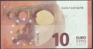 FRANCE  10 EURO  EA E003 G4   DRAGHI  UNC - 10 Euro