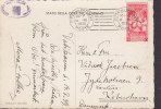 Vatican PPC La Scuola D'Atene - Rafaello CITTA Del VATICANO 1939 VANLØSE Denmark (2 Scans) - Cartas & Documentos