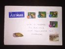 Cover Australia With Different Animals To Honduras - Covers & Documents