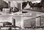 Chemnitz Karl Marx Stadt - S/w Mehrbildkarte 11 - Chemnitz (Karl-Marx-Stadt 1953-1990)