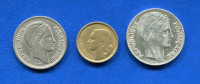 10  Fr  1939+1950b +1947 B   Pt  Tete - K. 10 Francos
