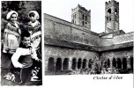 CPSM FRANCE 66 PYRENEES-ORIENTALES ELNE - Le Cloître - Folklore Catalan - Elne