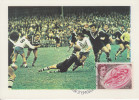 Carte  Maximum  1er  Jour   MONACO    William  WEBB  ELLIS    RUGBY    1973 - Rugby