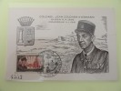 CARTE MAXIMUM CARD COLONEL JEAN COLONNA D'ORNANO ALGERIE - Maximum Cards