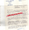 87 - PANAZOL - FACTURE PIERRE TABOURY - MARCHAND DE VINS- 1959 - 1950 - ...