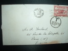 DEVANT DE LETTRE Pour FRANCE TP Captain Macarthur 2D OBL.MEC. 22 NOV 1934 ADELAIDE + CACHET T 16 2/3 CTS - Lettres & Documents