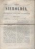 SIEBOLDIA/Weekblad Voor Dein Tuinbouw In NEDERLAND/N°11/1882   MDP46 - Autres & Non Classés