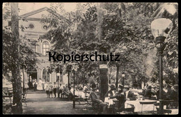 ALTE POSTKARTE DÖBELN RESTAURANT UND CAFÉ MULDENSCHLÖSSCHEN BESITZER OTTO HICK ZWEI KEGELBAHNEN CONCERT-ETABLISSEMENT AK - Doebeln