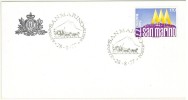 STORIA POSTALE - ANNO 1977 - SAN MAINO - POSTE - MARCOFILIA - - Storia Postale