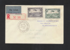 Luxemburg Courier Aeropostal Diekirch-Bruxelles 1933 - Storia Postale