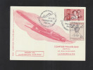 Luxemburg Erstflug Luxemburg-New-York 1955 - Cartas & Documentos