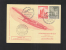 Luxemburg Erstflug Luxemburg-Reykjavik 1955 - Storia Postale