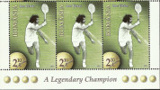 Ion Tiriac / Romania 2015 / Strip 3 Stamps Down The MS - Ongebruikt