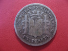 Espagne - Una Peseta 1869 - Gobierno Provisional 4210 - Premières Frappes
