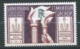 St Pierre Et Miquelon    - 1959 - Constitution - PA N° 26 - Neuf * - MLH - Unused Stamps