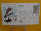 FDC -  Jeux Olympiques D'Hiver 1968, Le Saut En Ski - 38 Grenoble - 6.2.1968 - 1er Jour - Coté .. € - Winter 1968: Grenoble
