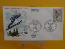 FDC -  Jeux Olympiques D´Hiver 1968, Le Saut En Ski - 38 Grenoble - 27.1.1968 - 1er Jour - Coté .. € - Winter 1968: Grenoble