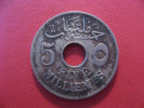 Egypte - 5 Milliemes 1917 H 4311 - Egypte