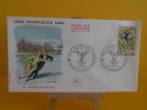 FDC -  Jeux Olympiques D´Hiver 1968, Patinage Artistique - 38 Grenoble - 27.1.1968 - 1er Jour - Coté .. € - Winter 1968: Grenoble