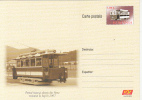 30285- TRAM, TRAMWAY, FIRST VIENNA TRAMWAY RESTORED IN IASI, POSTCARD STATIONERY, 2009, ROMANIA - Tramways