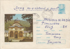 30443- ARCHITECTURE, COZIA MONASTERY, COVER STATIONERY, 1973, ROMANIA - Abadías Y Monasterios