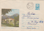 30522- BUSTENI- CARAIMAN HOTEL RESTAURANT, COVER STATIONERY, 1976, ROMANIA - Hotels- Horeca