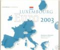 Luxembourg 2003 : BU Officiel Avec Les 8 Pièces De 1c à 2€ - Luxembourg