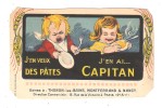 CPA Publicité  Produits CAPITAN 2 Enfants J´en Veux Des Pâtes J´en Ai CAPITAN Usines Thonon Montferrand & Nancy - Publicité