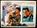 CENTRAFRIQUE Elvis Presley, Musique. BF De Luxe  Emis En 1995. ** MNH - Chanteurs