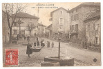 Cantal - 15  - Gléna Glénat Place De L'église 1908 Animée - Other & Unclassified