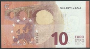 AUSTRIA  10 EURO  NA N002 C4   DRAGHI  UNC - 10 Euro