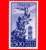 Nuovo - MNH - ITALIA - 1948 - Torre Del Campidoglio -  POSTA AEREA - 500 L. • Ulivo, Aeroplano E Torre Del Campidoglio - Poste Aérienne
